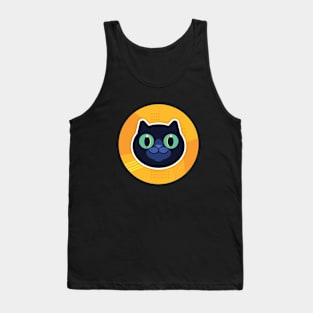 cute black cat Tank Top